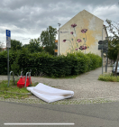 Foto: Matratze/Sperrmüll Ecke Werderstr./Blumenstr. 