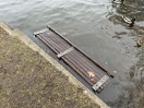 Foto: Parkbank im Wasser 