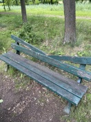 Foto: Parkbänke defekt 