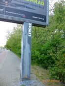 Foto: Verglasung zerstört... 