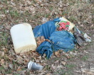 Foto: Birkengrund - illegale Müllentsorgung  