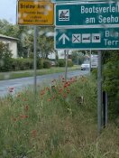 Foto: Sichtbehinderung an Kreuzung Freiheitsweg / Brielower Landstraße 