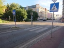 Foto: Schilder sind nicht auf der Verkehrsfläche zu montieren - hier Radwege ohne Benutzungspflicht 