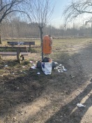 Foto: Illegal entsorgte Müllsäcke 