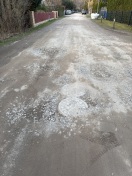 Foto: Strassenschäden  