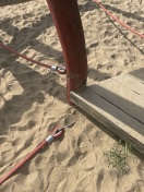 Foto: Defektes Kletterseil 